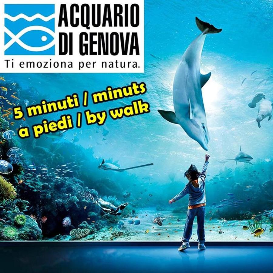 Casa Boccanegra "Aquarium" - Free Public Parking 5 Min By Car Генуя Екстер'єр фото